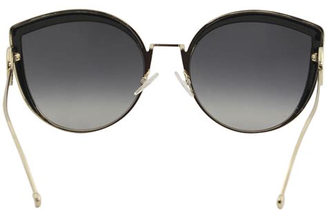 fendi ff 0290 s|FENDI Butterfly Sunglasses FF0290S VH8M2 Gold/Brown 58mm .